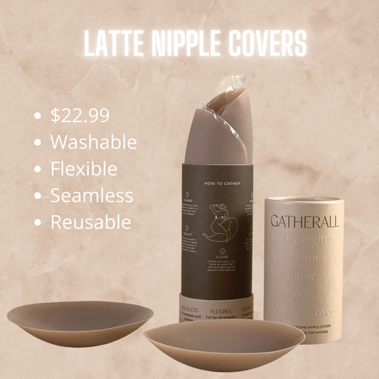 Latte Reusable Nipple Covers